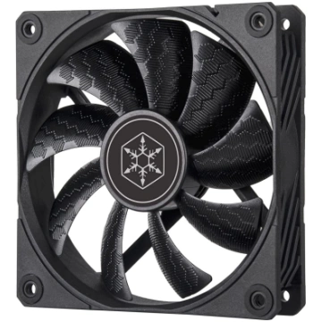 SilverStone Shark Force 120, case fan (black) Silv