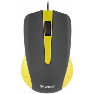 USB wired mouse 3 buttons rubberized surface YMS 1