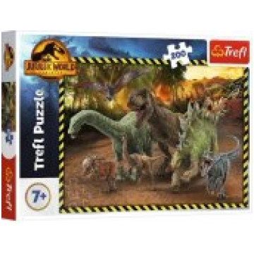 Trefl Trefl Puzzle 200 elements Dinosaurs from Jur