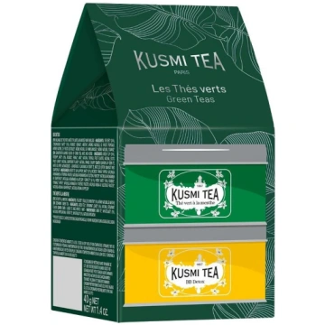 Zaļo tēju komplekts Kusmi BB Detox & Spearmint Min