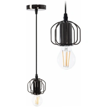 TooLight Griestu lampa, kas karājas bēniņu melnā s