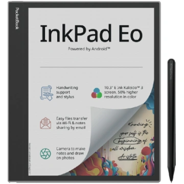 PocketBook InkPad Eo e-grāmatu lasītājs, Mist Grey