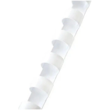 Plastmasas muguriņa ARGO 25 mm balta, iepakojumā 5