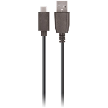 Maxlife cable USB - USB-C 0 2 m 2A black ( OEM0016