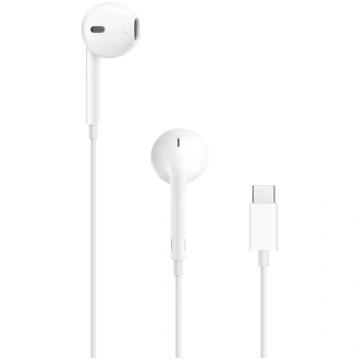 Vadu austiņas Apple EarPods USB-C MTJY3ZM/A, balta