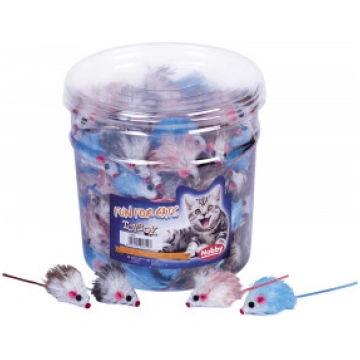 NOBBY Plush Mouse - rotaļlieta kaķiem 5cm - Rotaļl