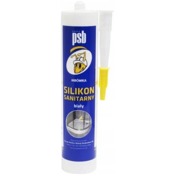 Sanitārais silikons balts PSB 300 ml
