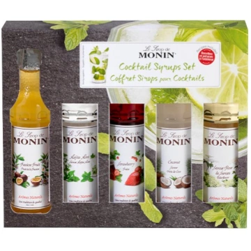 Monin sīrupu komplekts kokteiļiem