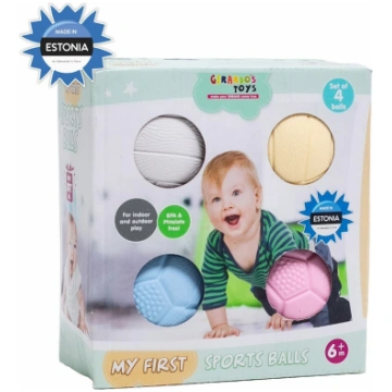 Gerardo"s Toys masāžas- sensoro bumbiņu komplekts 
