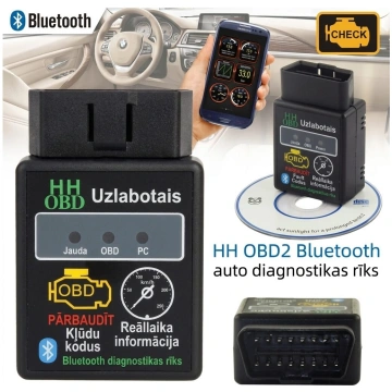 Auto datora diagnostikas iekārta V1.5 OBD2 ELM327 