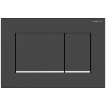 Placca di comando geberit sigma 20 square nero opa