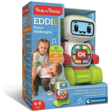 Clementoni Edukacyjny robot Eddie 15605349 (800512
