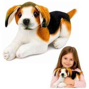LeanToys Pluszowy Piesek Beagle Przytulanka Maskot
