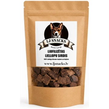 LJ Snacks Liellopu sirdis