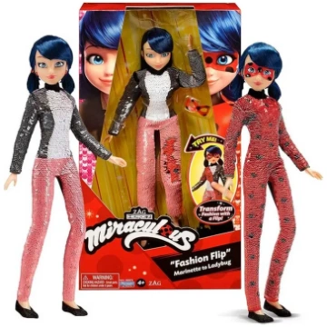 Miraculous Fashion Flip Marinette Ladybug lelle