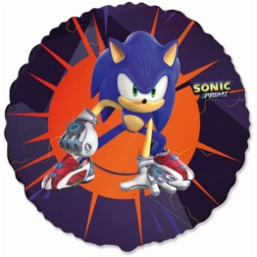 Folijas balons "Sonic", divpusējs aplis, 46 cm Gra