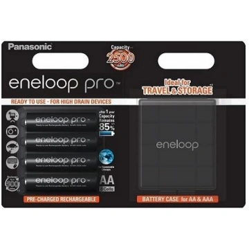 Akumulators Panasonic Eneloop Pro AA + Rechargeabl