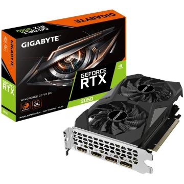 Graphics Card GIGABYTE NVIDIA GeForce RTX 3050 6 G