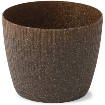 LAMELA Puķu pods Lamela Eco Coffee 672-86, plastma