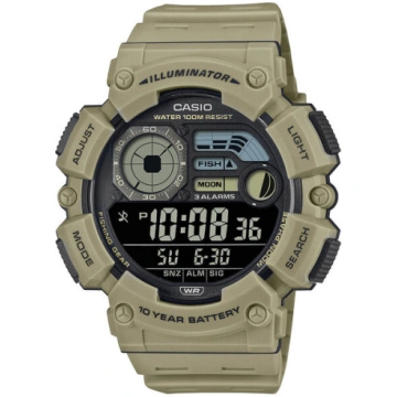 Vīriešu pulkstenis Casio digitālais mēness fāzes T