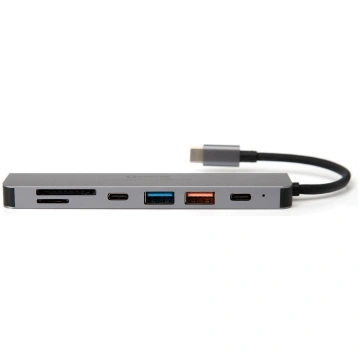HUB USB Platinet adapter Multimedia 7in1 (45985) |
