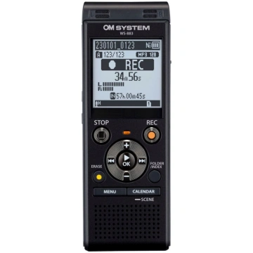 OM system WS-883 Diktofons, 8GB atmiņa + microSD a