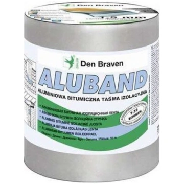 Bituma lenta Aluband 10cm x 10m alumīnija