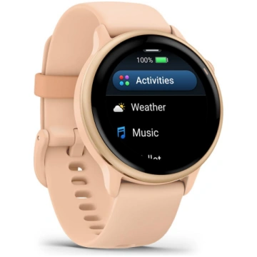 Garmin vívoactive 6 viedpulkstenis, Metāliskā sārt