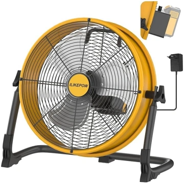 12 collu ventilators ar Dewalt 20 V akumulatoru, p