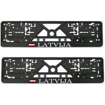 Rāmis automašīnas numuram, "Latvija",2 gab Nav nor