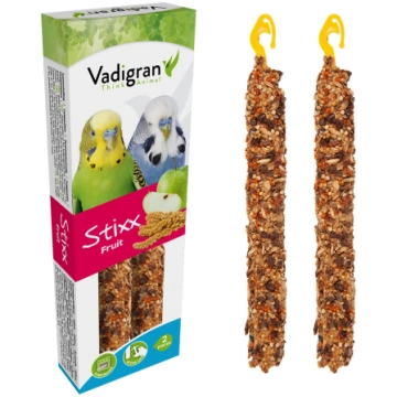 Nūjiņas Vadigran Stixx Budgies Fruit 2pcs 14468, m