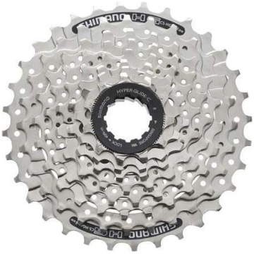 Aizmugurējais zvaigžņu bloks Shimano CS-HG41, metā