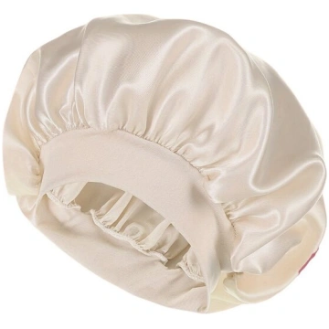 Zīda satīna miega cepure, Beige Nav norādīts