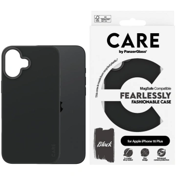 CARE by PanzerGlass - Case - Black - MagSafe - iPh