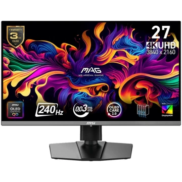 MSI MAG 272UP QD-OLED X24 26.5 inch 4K UHD QD-OLED