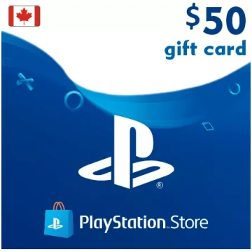 PSN Karte 50 CAD (Kanāda) - PlayStation Dāvanu Kar