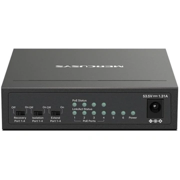 Mercusys MS106P 6xFE desktop switch 4xPoE+ 6957939