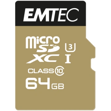 EMTEC SpeedIN" - flash memory card - 64 GB - micro