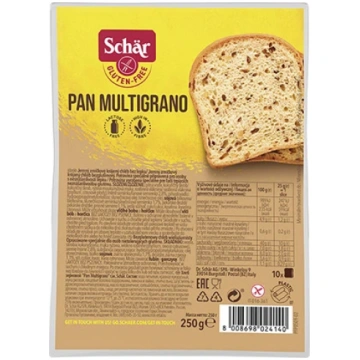 Schar Pan Multigrano bezglutēna graudu maize sķēlē