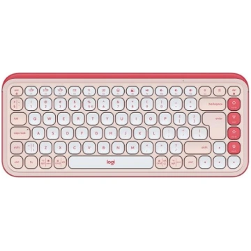 KEYBOARD WRL POP ICON KEYS/LIL&OFF WH 920-013073 L