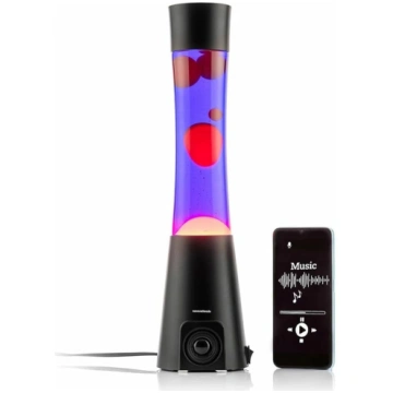 InnovaGoods Lava lampa ar skaļruni Maglamp, tumši 