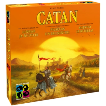 Catan Pilsētas un bruņinieki Spēles "Catan" paplaš