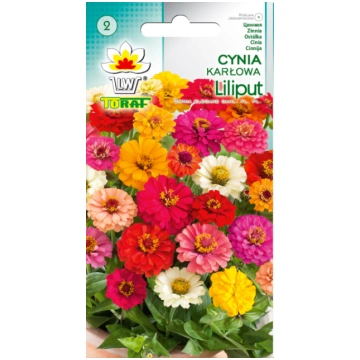 Cinniju sēklas TORAF LILIPUT 0.5g