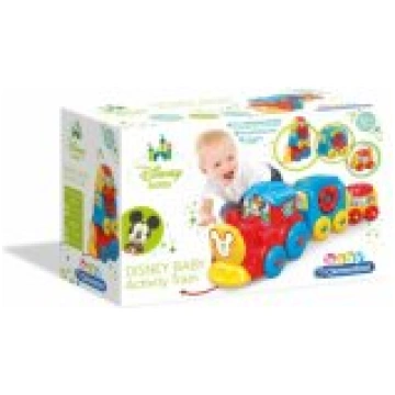 Clementoni Train Set Mickey Mouse Baby Disney Clem