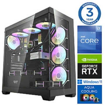 INTOP AQUA i7-14700F 16GB DDR5 1TB SSD M.2 NVME RT