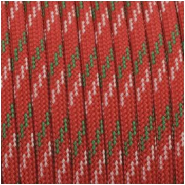 Paracord 550 fantasy rosso 4 mm - 100 mt