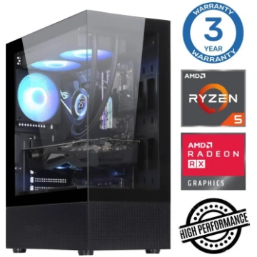INTOP Ryzen 5 5500 16GB 1TB SSD M.2 NVME RX580 8GB