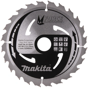Zāģripa Makita B-32041, 190 mm x 30 mm