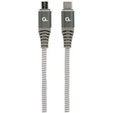 Gembird kabelis USB-C uz micro-USB 1.5m, melns, US