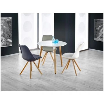SOCRATES ROUND table color: white